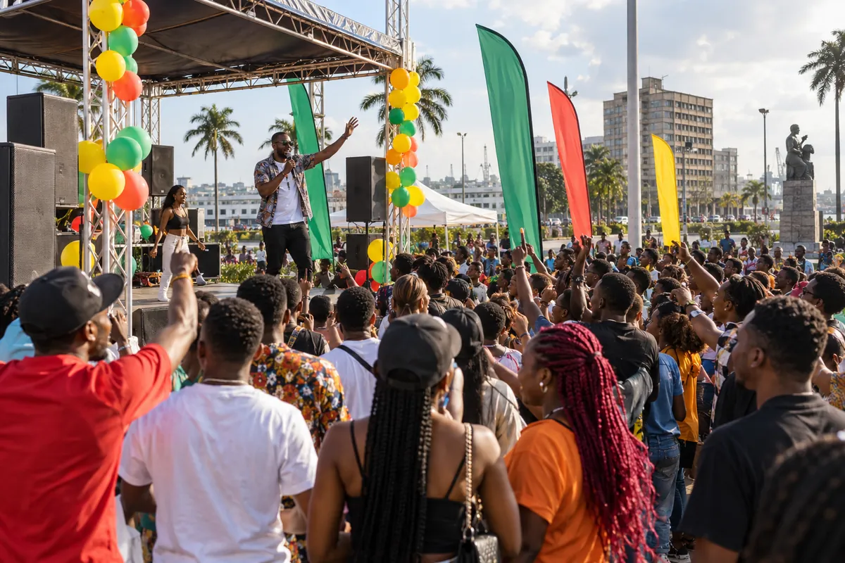 Une activation de marque à Douala
