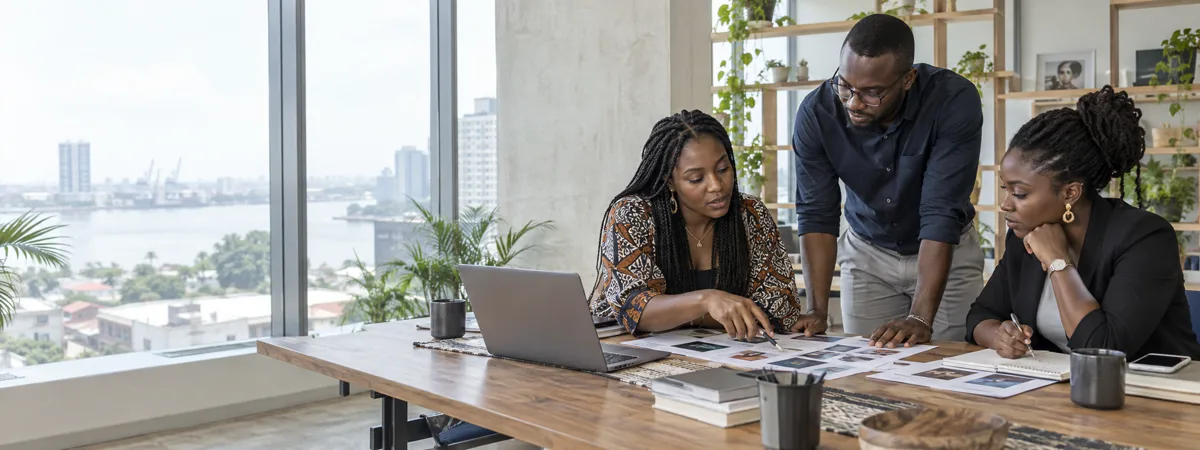 Un atelier de stratégie marketing à Douala