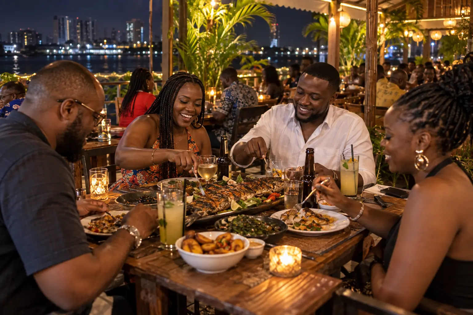 Soirée privée au restaurant