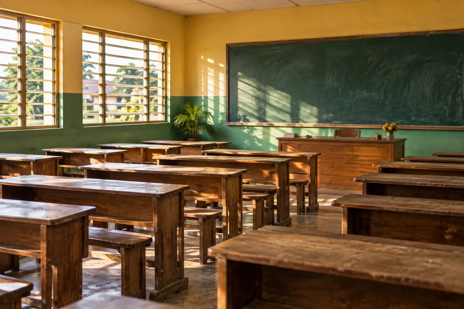 Une salle de consultation calme
