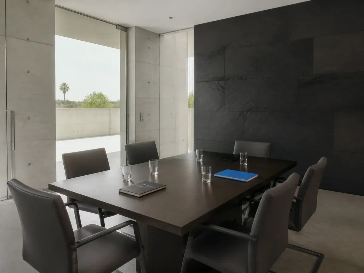 Une salle de consultation privée