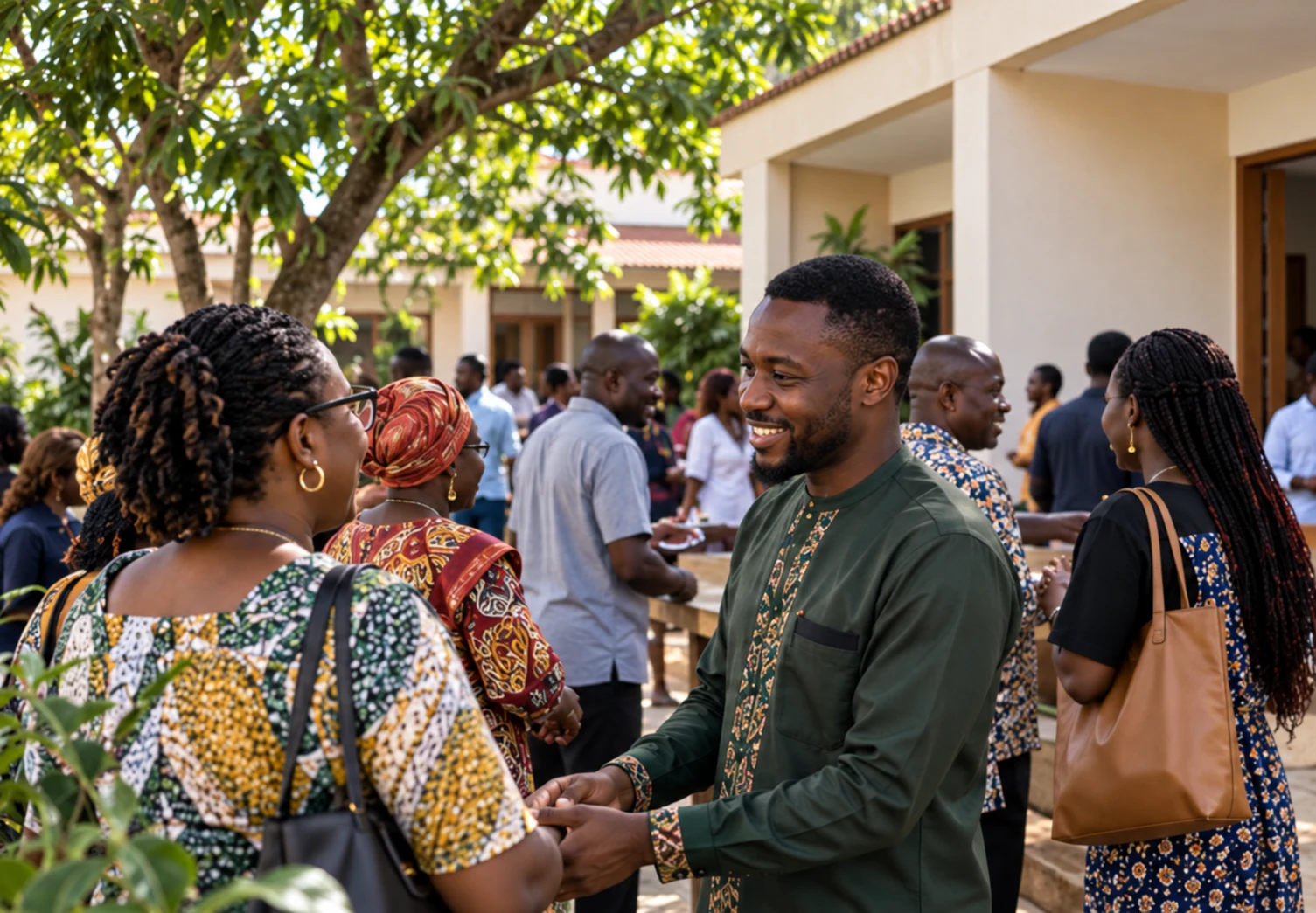 Academie-ceminar : communauté réunie à Douala
