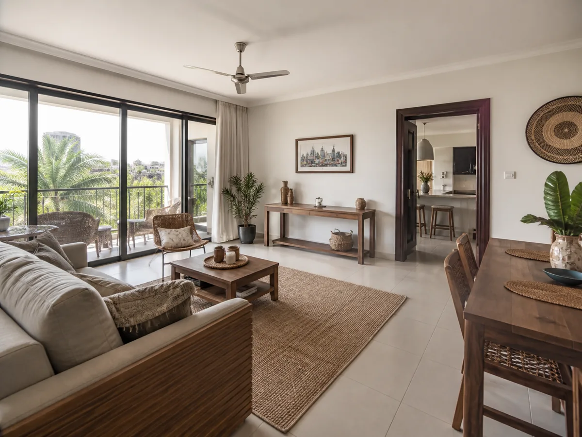 Appartement avec terrasse à Bonapriso