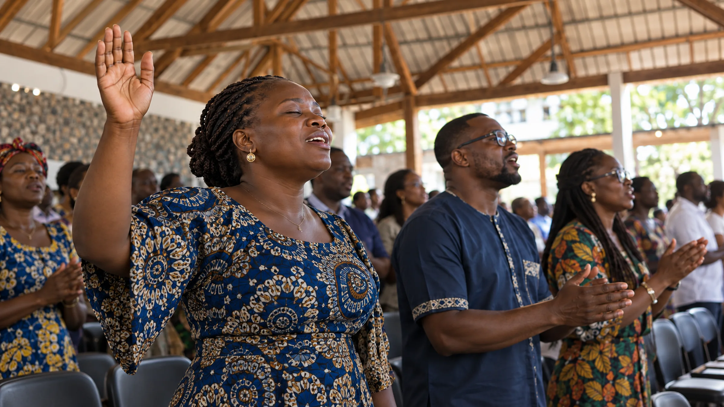 CMCI DOUALA congregation gathering in Douala
