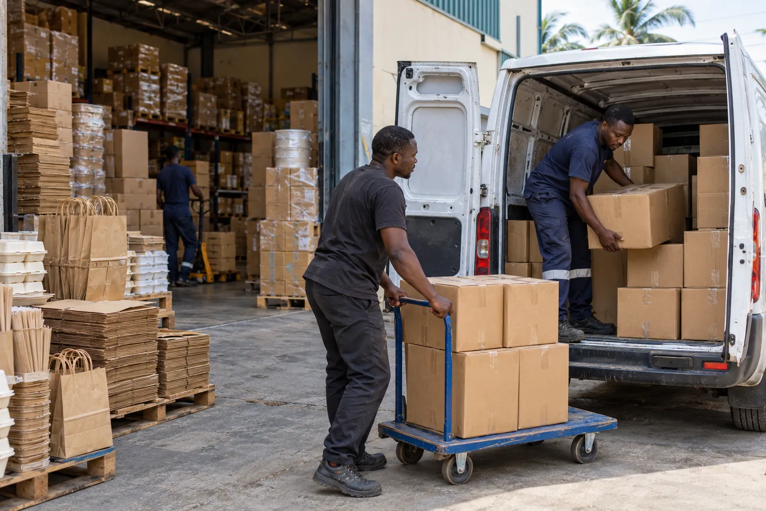 Le chargement d’une commande