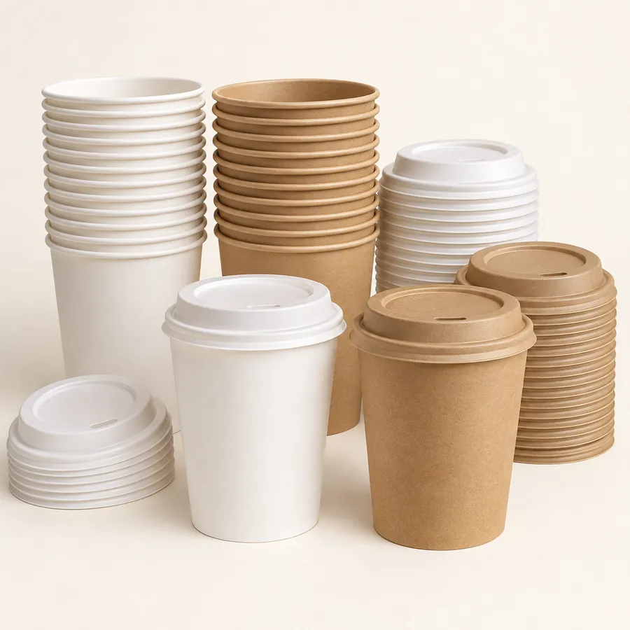 Gobelets en carton (lot de 50)