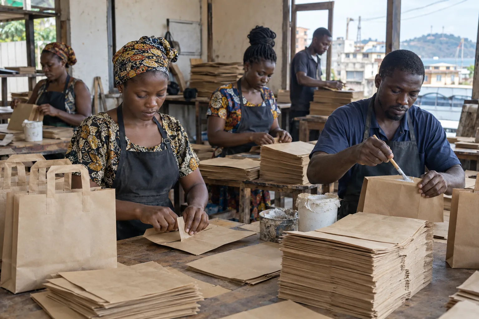 Visite de l’atelier