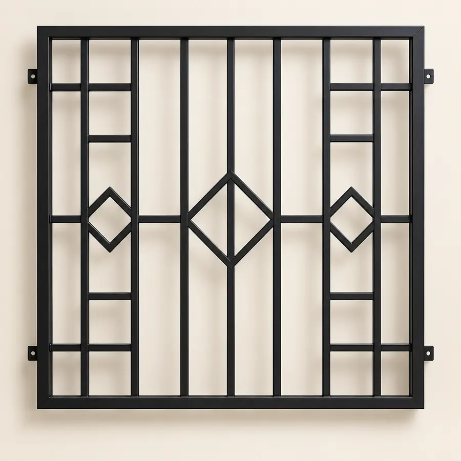 Grilles de fenêtre anti-effraction