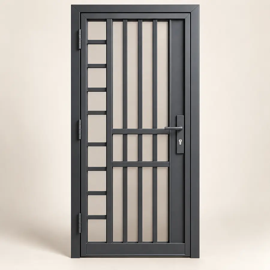 Porte de sécurité en acier