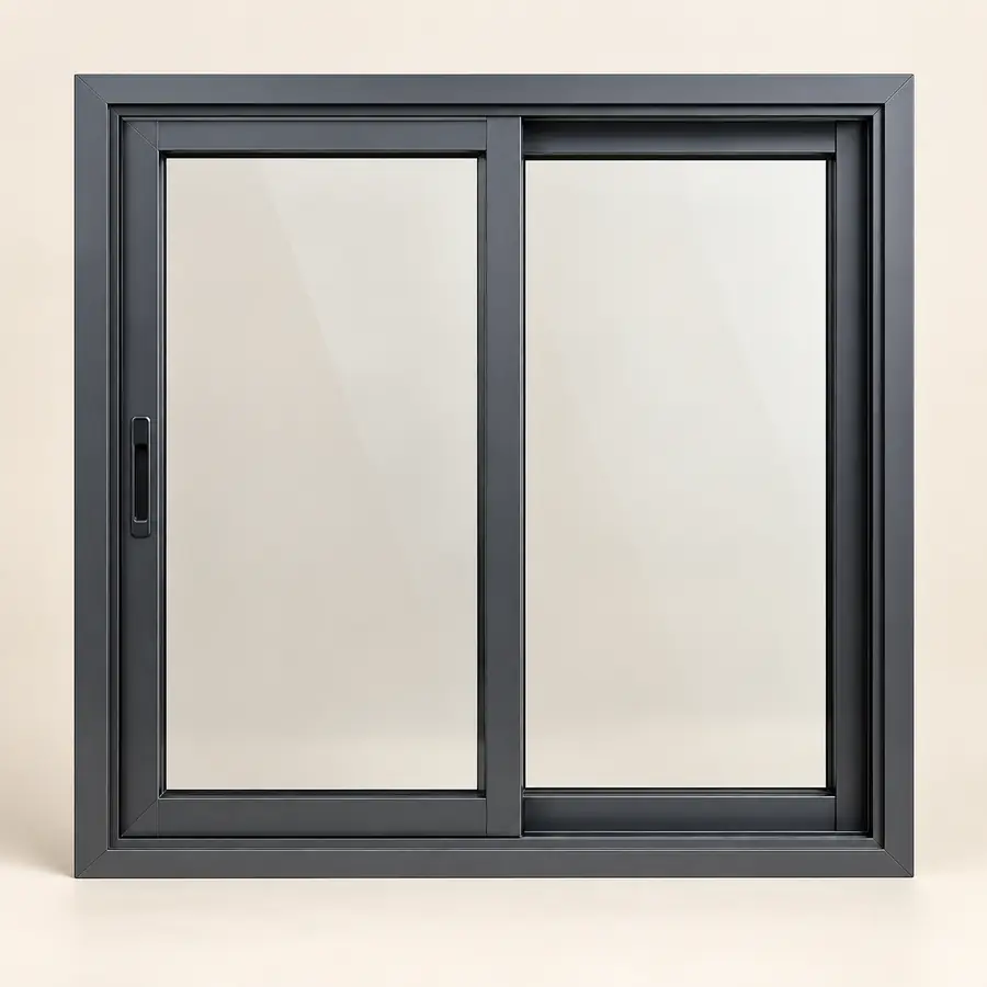 Fenêtre coulissante en aluminium