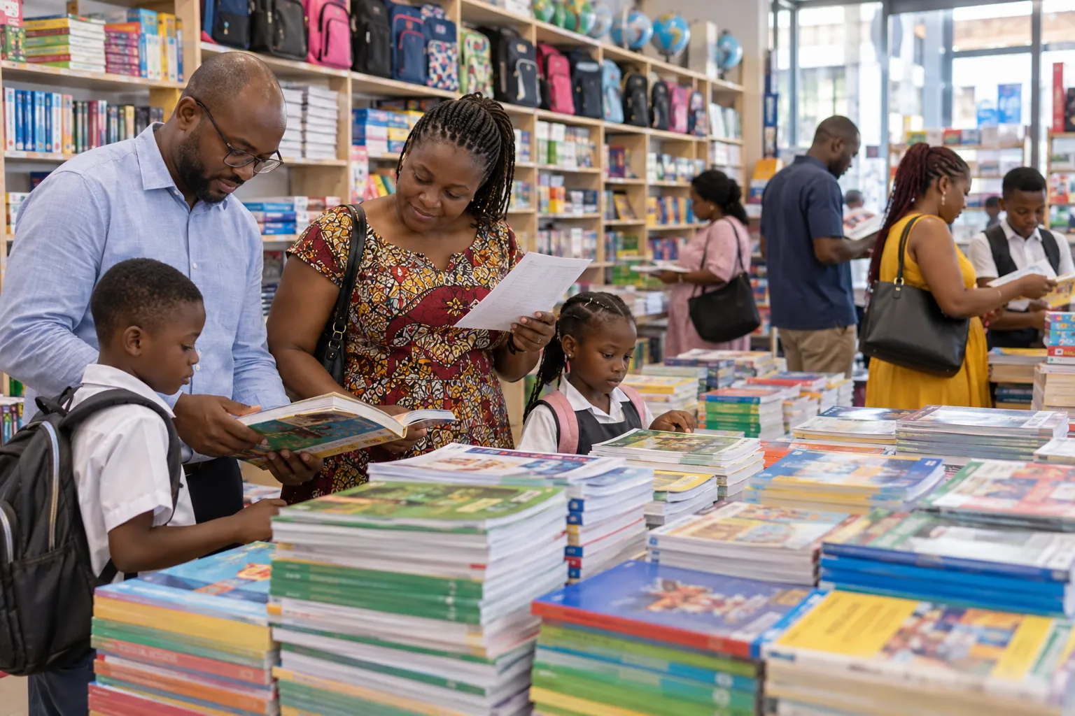Préparation de liste scolaire