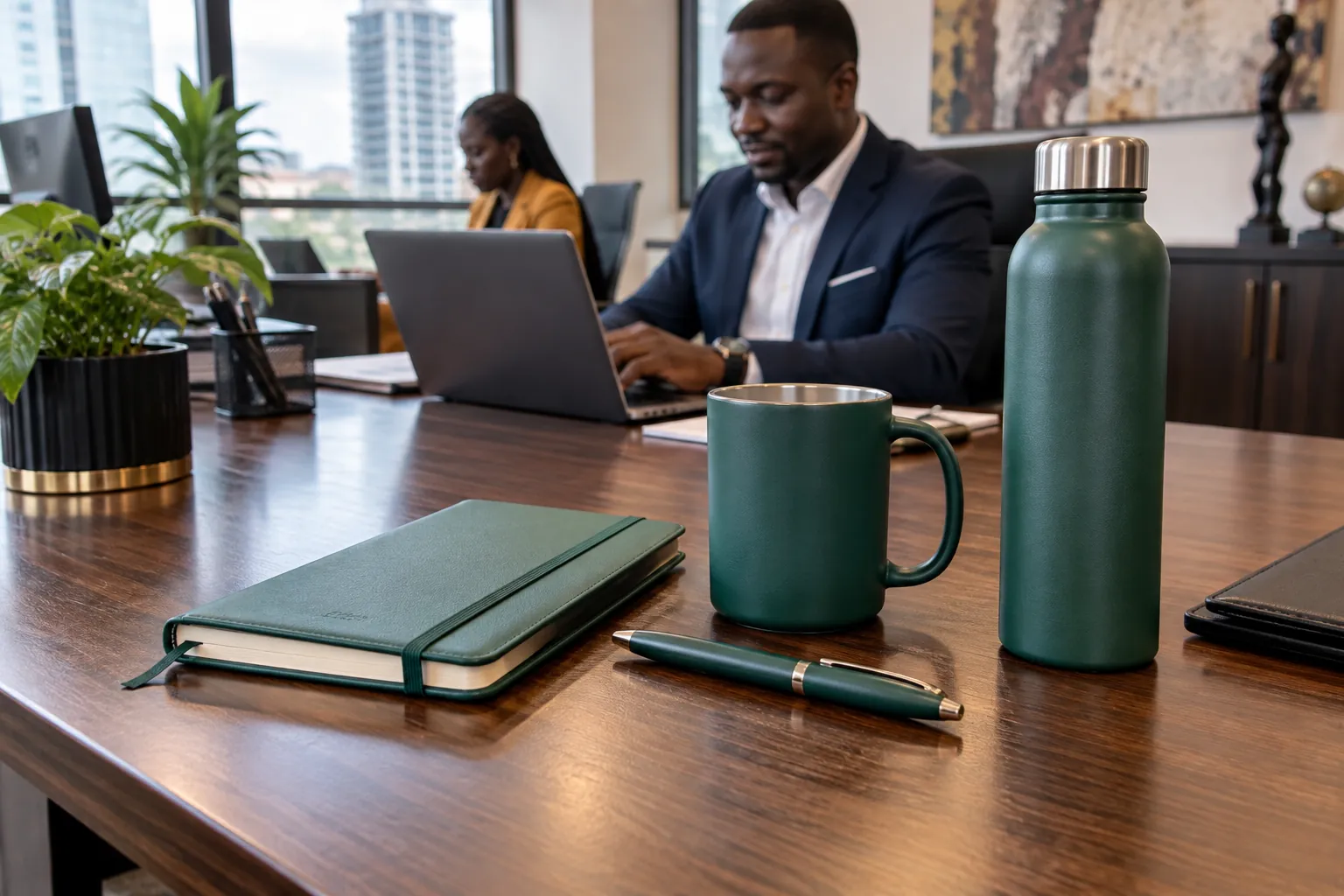 Company gifts meeting