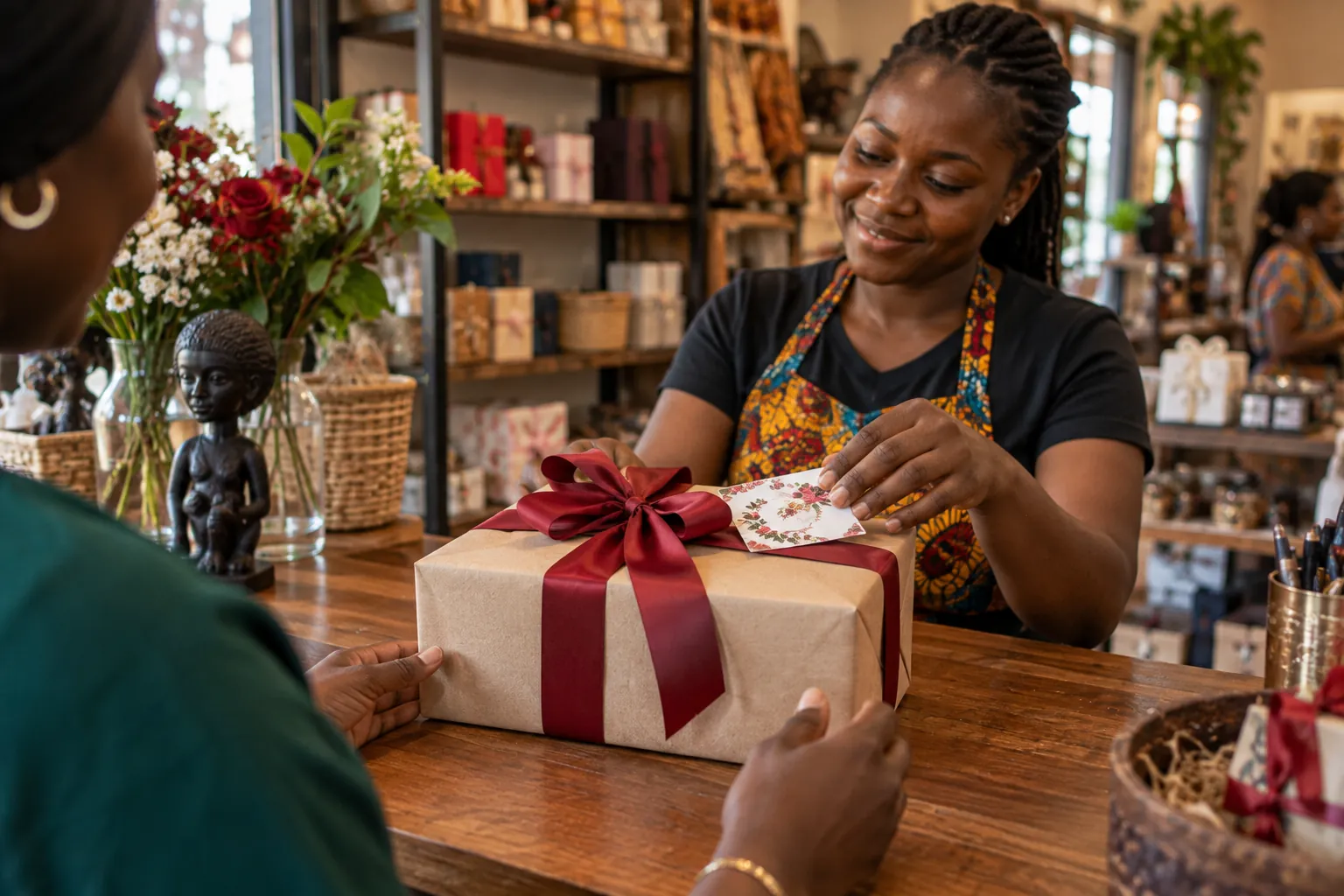 A gift ready to give