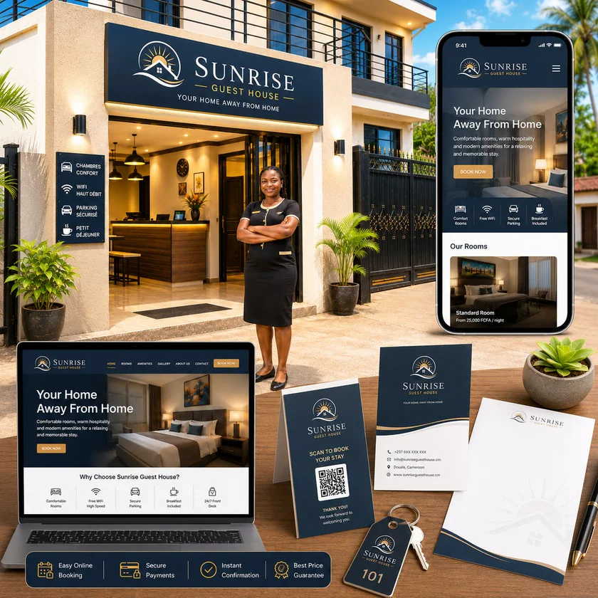 Guest house with SmartBiz