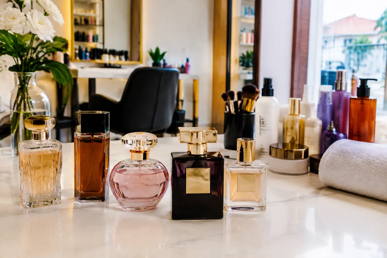 Services de salon de beauté