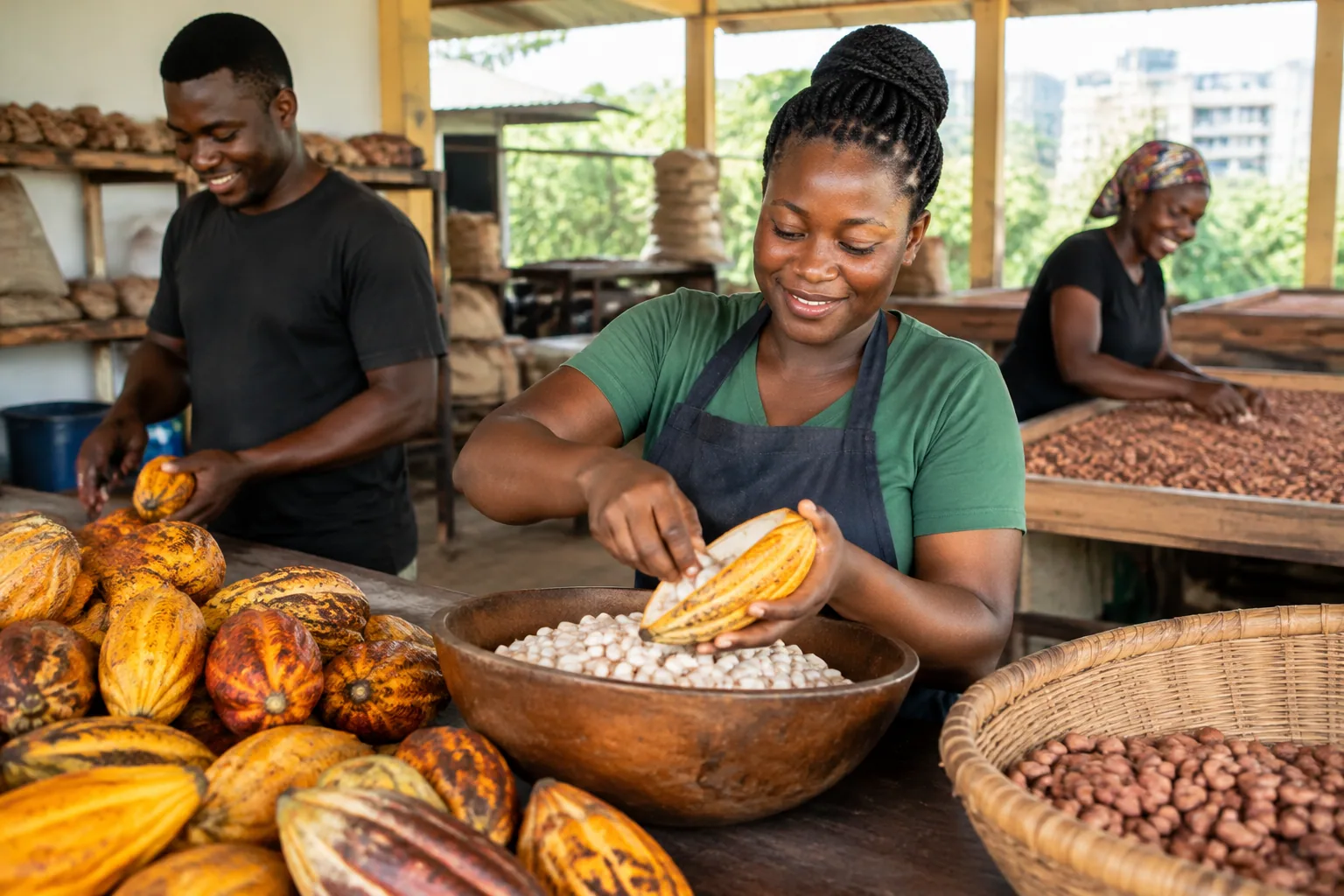 Culture du cacao de spécialité
