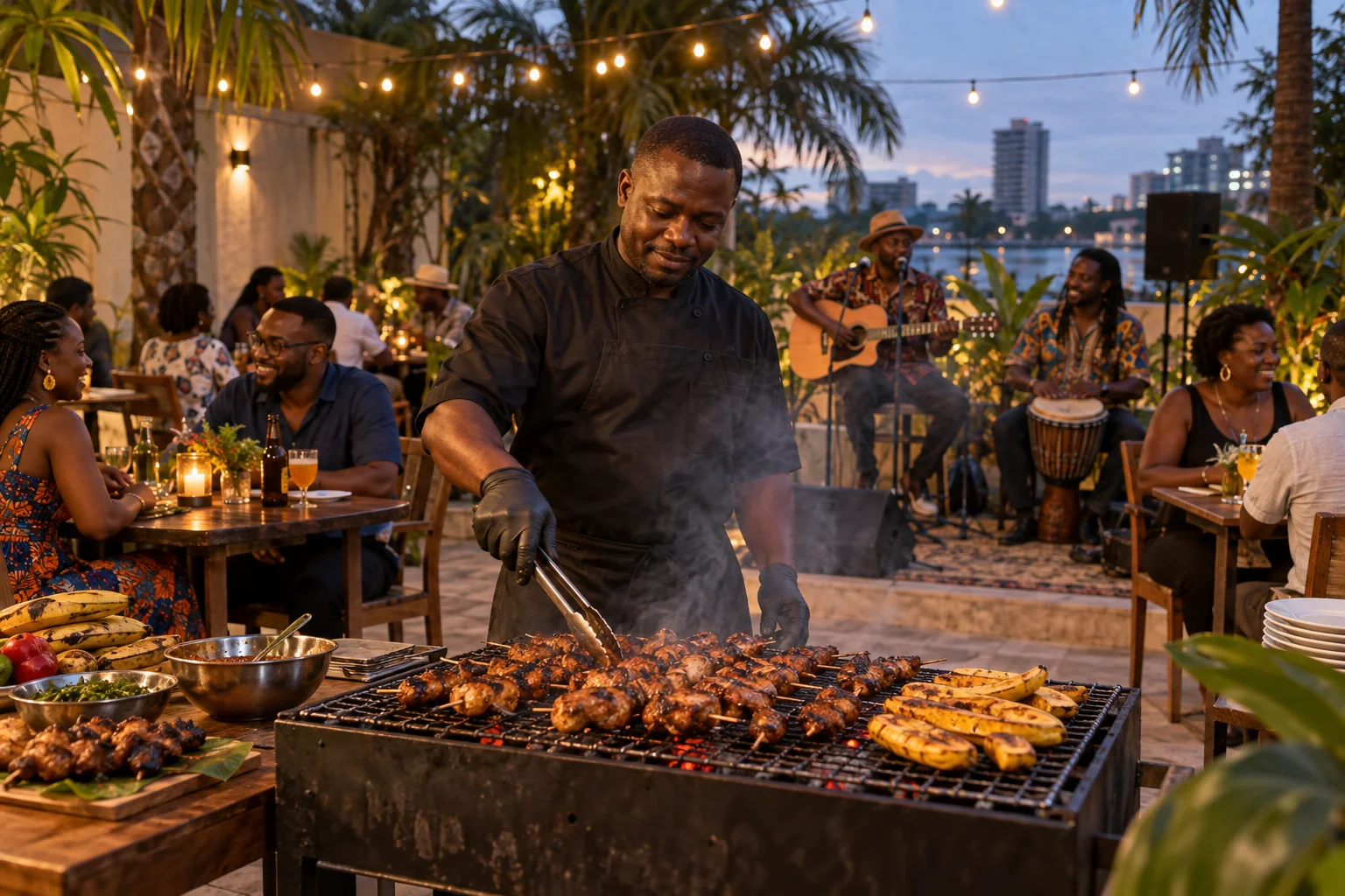 Soirée musique et grillades