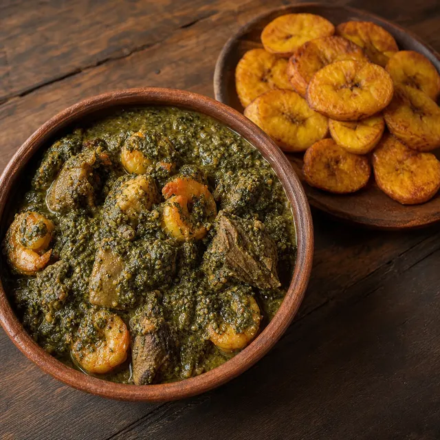 Ndolé & Plantains