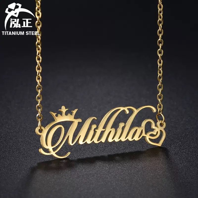 Collier sculpter plaquet 24k